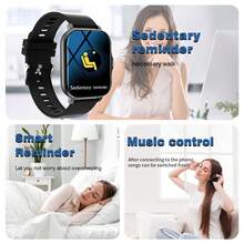 MixtataDi 2026 New 1.83 Men's And Women's Large Screen Smart Watches, Dual Straps, Colorful On The Straps, Information Reminders, Answering Calls, Easy Music Control, Sports Mode, Compatible With IOS And Android Systems, The Best Gift To Give To People - Multicolor - View 10
