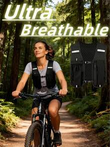 3/2/1 Pcs Outdoor Hiking Backpack, Cycling Backpack, Trail Running Backpack/Vest, Lightweight Women Sports Vest (Multiple Colors Available), Multifunctional Lightweight Storage Women Chest Pack For Carrying Water Bottle And Phone During Sports - Multicolor - View 1