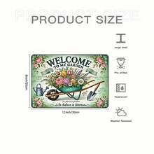 1pc Sarcastic Metal Tin Sign - Funny Witty Wall Decor With Vintage Humor, Rustproof Metal Plaque For Home, Bar, Cafe, Office - Pre-Drilled Holes For Easy Hanging (Sarcastic Quotes / Use) - 金屬噴漆 - 查看 5