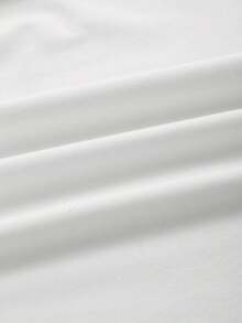 Disney 1 chiếc áo thun trắng tay ngắn với họa tiết độc đáo, phối cùng quần ống rộng màu đen – Món đồ thời trang thiết yếu cho mùa xuân/hè! - Đen và trắng - Xem 6