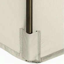 Toldo De Repuesto Para Sombrilla De Patio 8 Varillas, 2.7m, Cubierta De Repuesto Para Sombrilla De Jardín,Para Exteriores, Fiesta Y Playa - Blanco - Ver 8