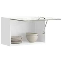 vidaXL Armario mural de cocina Lucca sonoma gris madera ingeniería - Gris - Ver 1