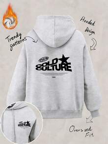 Áo nỉ nữ ấm áp có dây rút, có túi, lót lông cừu dày dặn cho mùa thu và mùa đông, áo cotton nữ, in logo ngôi sao và khẩu hiệu chữ vui nhộn, áo hoodie vai rớt, áo nỉ dáng rộng, đa năng, phong cách cổ điển/cổ điển/đường phố/Anh/preppy, phù hợp với thời tiết lạnh, áo dài tay, áo hoodie du lịch, áo khoác Ý, trang phục ngày lễ, trang phục thường ngày, áo hoodie đôi ngày Valentine, áo hoodie unisex, hẹn hò, những buổi đi chơi lãng mạn, quà tặng ngày lễ, Sudaderas de Mujer, Sudaderas de Mujer Invierno, Sudadera, Ropa Invierno De Mujer, Vestiti, Winter, Polar Mujer, Forro Polar, Capucha, Sudadera Navidad, Weihnachten, Hoodie, Oberteile Damen, Graphic Tees Women, Casual, Geschenke, Noistamujer, Jersey, Vacation, Black Top - Hoa tro - Xem 1