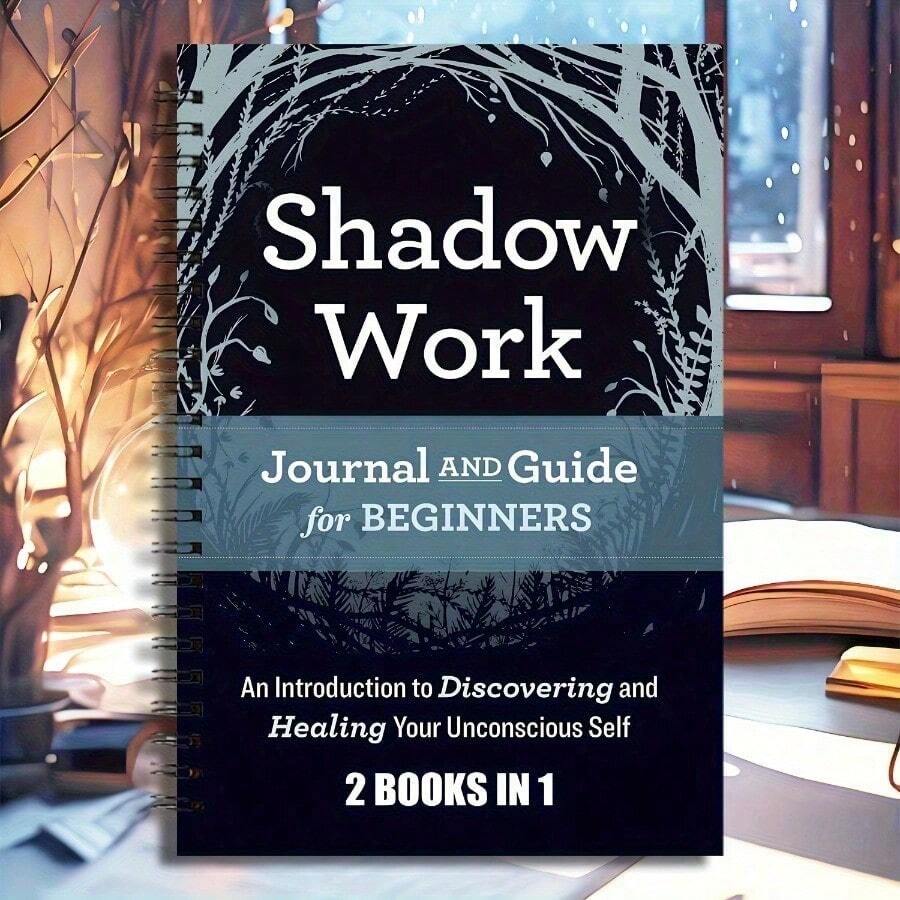 Reading And Writing/Journal/Notebook: The Shadow Work Manual - 2-In-1, Introduces How To Discover And Heal Your Unconscious Self, Guides Therapeutic And Nurturing Practices, And Is A Basic Guide To Shadow Work. - CP-019 - Xem 1