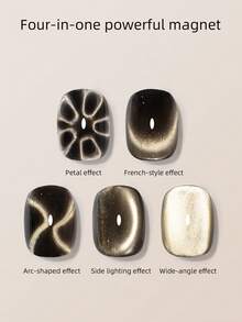Multi-Function 4-In-1 Magnetic Glass Bead Cat Eye Nail Polish Glue Specialized Powerful Magnet Tool Translation