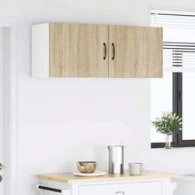 vidaXL Armoire de cuisine Kalmar Chêne Sonoma 50 x 31 x 40 cm - Tabac - Voir 4