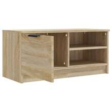 vidaXL Muebles para TV 2 piezas madera sonoma 80x35x36,5 cm madera de ingeniería - Marrón - Ver 7