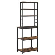 vidaXL Estante de cocina marrón ahumado 60 x 40 x 168 cm - Marrón - Ver 8