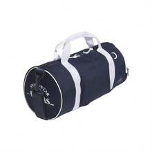 adidas 拉鍊開合可拆式調整肩帶 單肩斜背手提包 女款 藍色 - 藍白色 - 查看 7