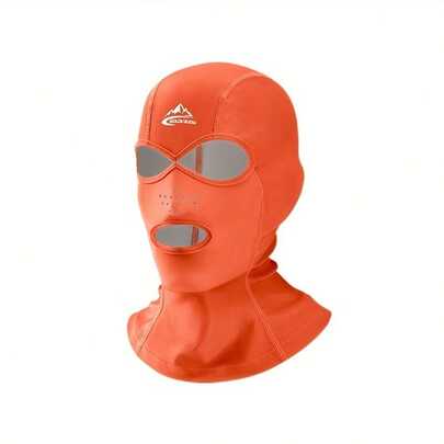 1 Swimming Hood For Men And Women, Summer Outdoor Water Activities, Breathable Sun Protection Mask For The Beach And Rafting