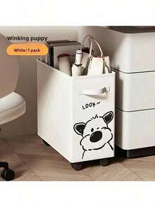 1/2件套带轮桌下储物推车 - 移动办公必备，母亲节和父亲节完美礼物 - 四季皆宜 - 彩色 - 查看 18