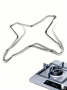 1个/2个家用燃气灶辅助架，不锈钢燃气灶支架，咖啡壶和摩卡杯架，牛奶壶架，迷你锅架，咖啡架，易于使用且经久耐用，耐热，适用于小型锅具，可用作额外的厨房用具架或保温工具 - 彩色 - 查看 8