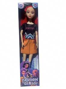 Mattel Witch Girl Combo Fashion Girl Series - Purple Hair/Light Blue Hair/Red Hair Witch Dolls. Movable Girl Toy Witch Girl Combo. Witch Warrior Combo With Purple, Blue And Red Hair. Movable + Exquisite Costumes. Create A Magic Squad As A Back-To-School Gift Toy. An Ideal Gift For Family And Friends. - Multicolor - View 11