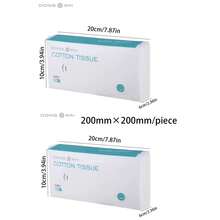 [East Xin] Dual-Purpose Cleansing Wipes, 80 Sheets, 100% Cotton, Thicker Disposable Face Towels, Makeup Remover, Skincare, Travel Essential, Suitable For Sensitive Skin - Multicolor - View 12