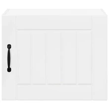 vidaXL Armoire de cuisine Blanc brillant 50 x 31 x 40 cm - Blanc - Voir 6