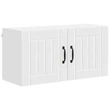 vidaXL Armadio da cucina Bianco 80 x 31 x 40 cm Legno d'ingénierie - Bianco - Visualizzare 2