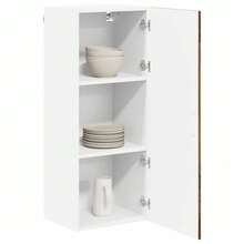 vidaXL Armoire de cuisine Bois ancien 40 x 31 x 100 cm - Tabac - Voir 3