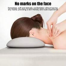 1pc Memory Foam Beauty Face Pillow | Suitable For Beauty Salon Massage Beds, Home Skincare & Beauticians | Face Support Pillow | Salon Exclusive