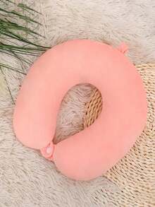 2pcs U-Shaped Memory Foam Neck Pillow, Portable Home/Travel Cervical Pillow, Office Nap Pillow, Camping Pillow, Travel Pillow, Compact & Comfortable, Ergonomic Inflatable Pillow For Camping And Hiking To Support Neck And Waist, Unisex, Multiple Colors Available - Multicolor - View 17