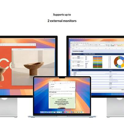  Helt ny Apple AI-bärbar dator | 2025 MacBook Air 15-tums M4 (10+10 kärnor) 16 GB 512 GB himmelsblå dator MC7A4CH/A | Utmärkt utseende, fullt utrustad