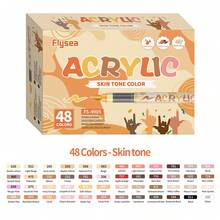 1 Peça Caneta Marcadora Acrílica, Controle Inteligente de Tinta, Conjunto de 12/24/36/48 Cores, Pintura, Grafite, Combinação de Coloração, Ferramenta de Desenho Profissional, Presente de Feriado, Essencial de Volta às Aulas - Multicolorido - Visão 13