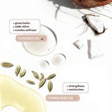 Mizani 25x Miracle Milk 免沖洗護髮乳，適用於捲髮，30ml迷你裝，含椰子油，抗毛躁、隔熱保護、無酒精、無對羥基苯甲酸酯 - 30mL - 查看 2