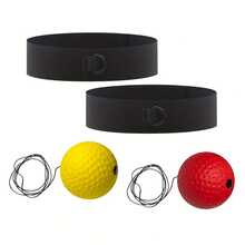 Head-Mounted Boxing Reflex Ball, Suitable For Boxing Reflex And Speed Training - Black - View 11