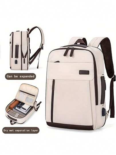  Large Capacity Outdoor Backpack, Lightweight Travel/Business Backpack For University Students