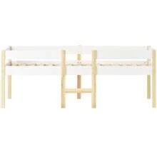 Bed Frames - White+Solid Wood+90cm*190cm - View 1