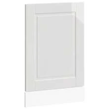 vidaXL Panneau de lave-vaisselle Porto blanc brillant 45x1,5x67 cm - Blanc - Voir 2