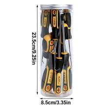 14pieces Premium Magnetic Screwdriver Set Cross-Head Flat Heads Precision - Multicolor - View 3