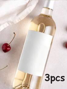 Custom Text Wine Labels, Personalized Wine Bottle Stickers, Black & White Design Wedding Party Labels, "Cheers To The Future" Proposal Stickers, Bridesmaid Gift Box Accessories, Fun Wedding Party Uppercase Letter Stickers - Multicolor - View 19