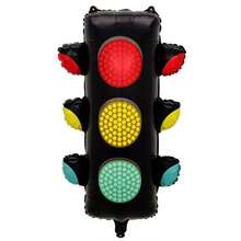 1pc Racing Flag Tire Aluminum Foil Balloon, Perfect For Racing Themed Party, Birthday, Car Anniversary, Graduation Ceremony Decoration, Can Be Used As Party Decor - Multicolor - View 21