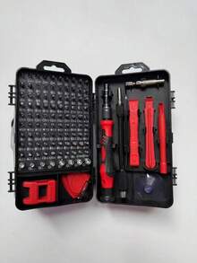 Zestaw precyzyjnych śrubokrętów 115 w 1 | Stal chromowo-wanadowa, odporna na zużycie, utlenianie i korozję | Nadaje się do komputerów, telefonów, zegarków, okularów i produktów elektronicznych - Wielokolorowe - Zobacz 15