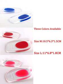 Heel Pain Relief Pads - PU Gel Heel Cushions Effectively Alleviate Heel Spurs And Absorb Impact. Suitable For Women's High Heels, Pumps And Men's Trainers, They Are Ideal For Summer Daily Wear, Study Essentials, Women's Footwear Accessories, Outdoor Activities, Sports, Travel, Home Use, Office Wear And School Use. Insulation, Galentines, Puppy, Carnival, Party Decorations, Shoe, Spring Summer Picks, Brides Maid Gifts, Room, Bedroom Decor, Bedroom Decor, Beach, Travel, For Men, For Women, Vacation,Cute Stuff - Multicolor - View 8