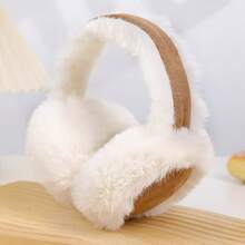 Ladies Elegant Winter Ear Muffs - Plush Soft Warm Ear Muffs, With Heat Insulation Function, Foldable Cold Protection Earphones, Suitable For Outdoors, Travel, Cute Ear Muffs - Màu Khaki - Xem 13