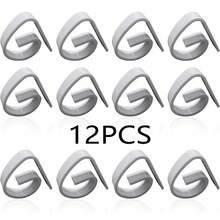 8/12 szt. plastikowych klipsów do obrusów, trwałych, antypoślizgowych, dostępnych w wielu żywych kolorach, idealnych na spotkania rodzinne, pikniki na świeżym powietrzu i imprezy - doskonałych dla gospodyń domowych, organizatorów przyjęć i entuzjastów spędzania czasu na świeżym powietrzu. - Wielokolorowe - Zobacz 17