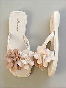 House Slippers - Camel - View 4