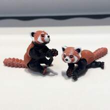 3D Printed Cute Panda Figurine, Plastic Desk Decor Sculpture, Holiday Gift - Multicolor - View 7