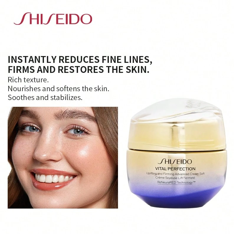 Shiseido Vital Perfection Uplifting And Firming Advanced Cream Soft 50ml - 50g - View 1