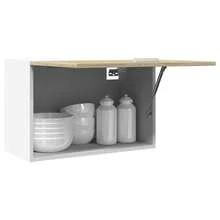 vidaXL Armário suspenso "Lyon" Chêne Sonoma 60 x 31 x 40 cm Bois d'ingénierie - Castanho - Ver 4