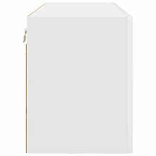 vidaXL Armario de cocina Kalmar blanco brillante 80 x 31 x 40 cm - Blanco - Ver 7