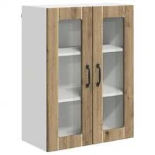 vidaXL Armario de cocina Chêne artesanal 60 x 31 x 80 cm - Marrón - Ver 2