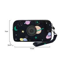 1pcs señoras de nylon compuesto de tela de estilo casual para el uso diario / moda creativa señoras pequeña cartera, billetera pequeña, cartera de estudiante, señoras de regalo, mini cartera, monedero - verde menta - Ver 5