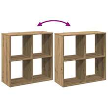 vidaXL Étagère separato in pièce chêne artigianale 69,5x29x69,5 cm - Castano - Visualizzare 9