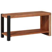 vidaXL Étagère Marron 80 x 30 x 40 cm Massiccio in Bois d'Acacia - Castano - Visualizzare 6