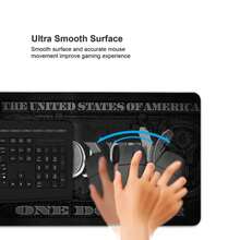 Money 100 Dollar Mouse Pad Gaming Mats Xxl Mousepad Speed Computer Tables Table Mat Deskpad Playmat Gamer Cabinet Deskmat Kawaii - ĐEN-2 - Xem 3