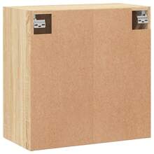 vidaXL Armadio murale chêne sonoma 60x31x60 cm in legno metalmeccanico - Castano - Visualizzare 8