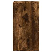 vidaXL Cómoda de ángulo marrón fumé 40x41x76 cm madera de ingeniería - Marrón - Ver 6