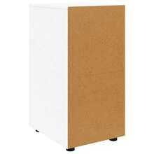 vidaXL Armadio da tavolo Bianco 40 x 48 x 81 cm Legno d'ingénierie - Bianco - Visualizzare 10